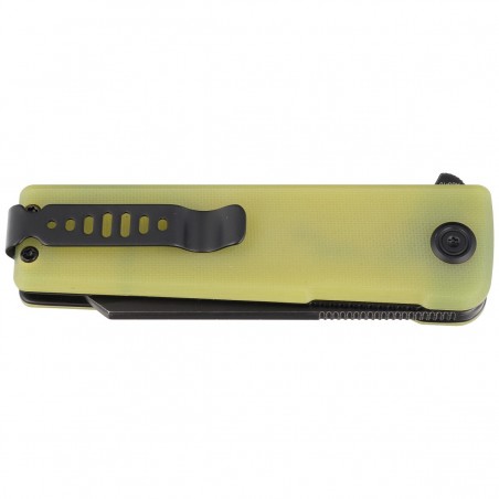 Nóż składany Kubey Knife Sailor Translucent Yellow G10, Blackwashed AUS-10 by Sekira Sochi (KU317B) Nóż składany Kubey Knife Sailor Translucent Yellow G10, Blackwashed AUS-10 by Sekira Sochi (KU317B)