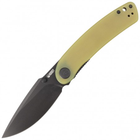 Nóż składany Kubey Momentum Yellow G10, Dark Stonewashed AUS-10 by Sherif Manganas (KU344F) Nóż składany Kubey Momentum Yellow G10, Dark Stonewashed AUS-10 by Sherif Manganas (KU344F)