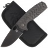 Nóż składany FOX Core Black Carbon Fiber, PVD Elmax by Jesper Voxnæs (FX-604 CF)