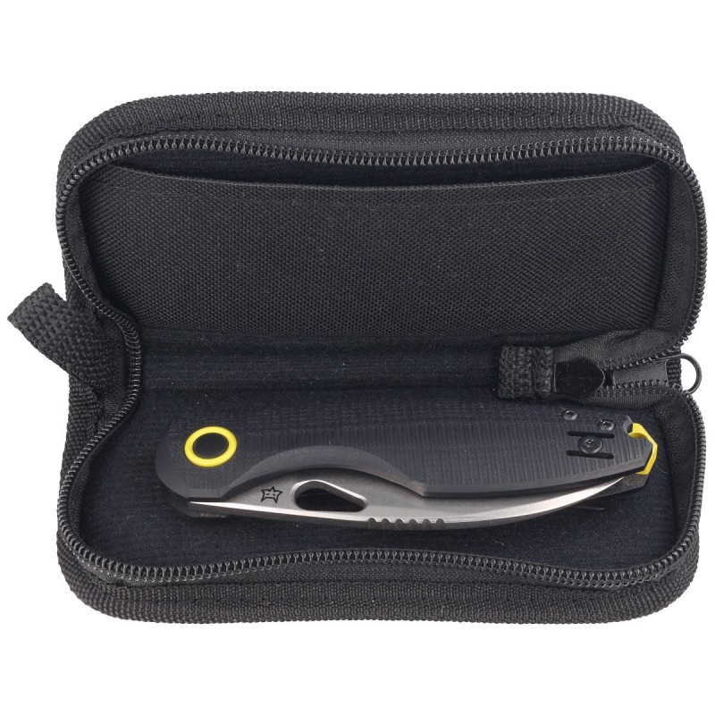 Nóż składany FOX Chilin Black G10, Stonewashed N690Co by Jesper Voxnæs (FX-530 G10B)