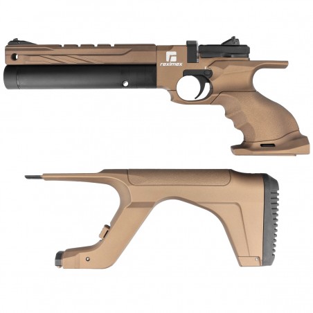 Pistolet wiatrówka PCP Reximex RP Bronze 4.5 mm z regulatorem Pistolet wiatrówka PCP Reximex RP Bronze 4.5 mm z regulatorem