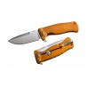 Nóż składany LionSteel SR11A Orange Aluminium, Satin Sleipner by Molletta (SR11A OS)