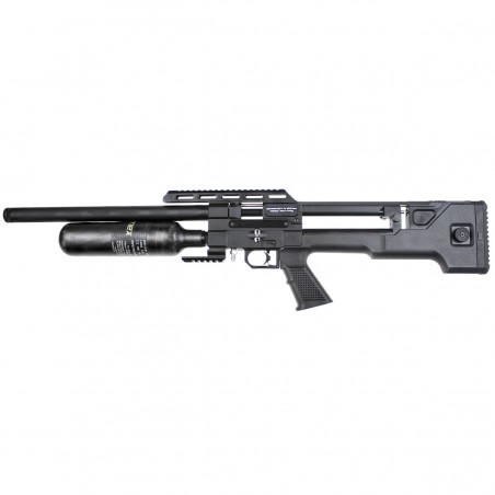 Wiatrówka PCP Reximex Throne Gen 2 Carbon z regulatorem i tłumikiem 5.5 mm Wiatrówka PCP Reximex Throne Gen 2 Carbon z regulatorem i tłumikiem 5.5 mm