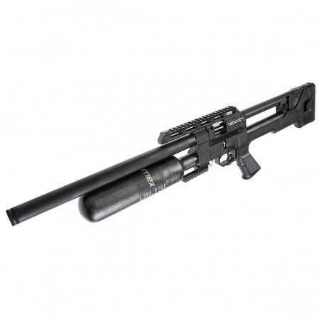Wiatrówka PCP Reximex Throne Gen 2 Carbon z regulatorem i tłumikiem 5.5 mm Wiatrówka PCP Reximex Throne Gen 2 Carbon z regulatorem i tłumikiem 5.5 mm