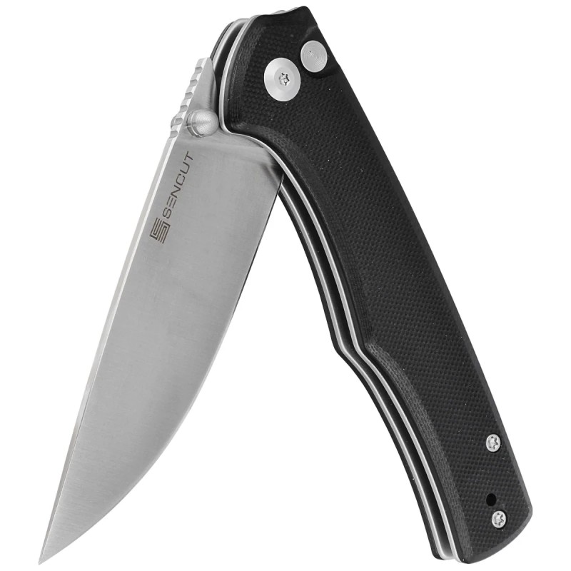 Nóż składany Sencut Crowley Black G10, Satin D2 (S21012-4)