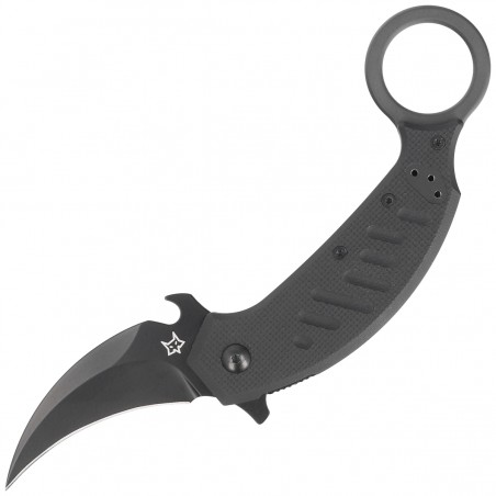 Nóż FOX PikAL / Karambit Black G10, Black Idroglider N690Co by Giuliano Ron (FX-826) Nóż FOX PikAL / Karambit Black G10, Black Idroglider N690Co by Giuliano Ron (FX-826)