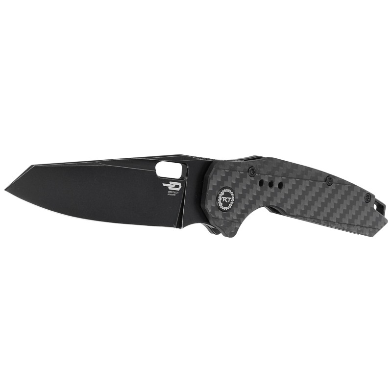 Nóż składany Bestech Nyxie Black Titanium/Carbon Fiber, Black Stonewashed CPM S35VN by Todd Knife and Tool (BT2209D)