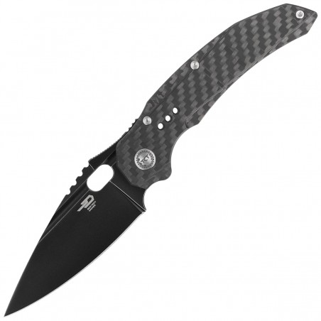 Nóż składany Bestech Exploit Black Titanium/CF, Black Stonewashed CPM S35VN by Todd Knife and Tool (BT2005G) Nóż składany Bestech Exploit Black Titanium/CF, Black Stonewashed CPM S35VN by Todd Knife and Tool (BT2005G)