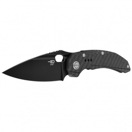 Nóż składany Bestech Exploit Black Titanium/CF, Black Stonewashed CPM S35VN by Todd Knife and Tool (BT2005G) Nóż składany Bestech Exploit Black Titanium/CF, Black Stonewashed CPM S35VN by Todd Knife and Tool (BT2005G)