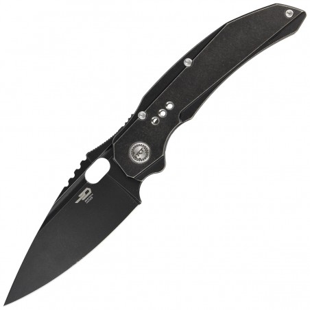 Nóż składany Bestech Exploit Black Stonewashed Titanium, Black Stonewashed S35VN by Todd Knife and Tool (BT2005C) Nóż składany Bestech Exploit Black Stonewashed Titanium, Black Stonewashed S35VN by Todd Knife and Tool (BT2005C)
