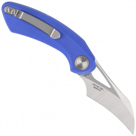Nóż składany Bestech Bihai Blue G10, Stonewashed/Satin 14C28N by Ostap Hel (BG53D-1) Nóż składany Bestech Bihai Blue G10, Stonewashed/Satin 14C28N by Ostap Hel (BG53D-1)