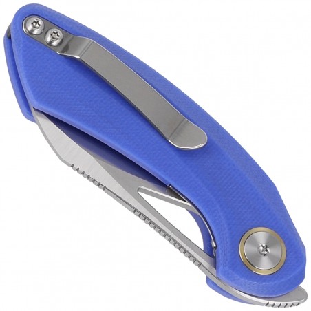 Nóż składany Bestech Bihai Blue G10, Stonewashed/Satin 14C28N by Ostap Hel (BG53D-1) Nóż składany Bestech Bihai Blue G10, Stonewashed/Satin 14C28N by Ostap Hel (BG53D-1)