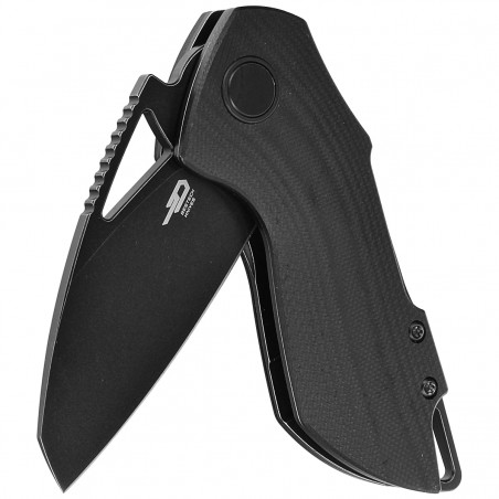 Nóż składany Bestech Riverstone Black G10, Black Stonewashed 154CM by Frank Grissom (BL03C) Nóż składany Bestech Riverstone Black G10, Black Stonewashed 154CM by Frank Grissom (BL03C)