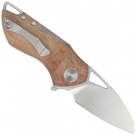 Nóż składany Bestech Riverstone Natural Canvas Micarta, Satin 154CM by Frank Grissom (BL03E) Nóż składany Bestech Riverstone Natural Canvas Micarta, Satin 154CM by Frank Grissom (BL03E)