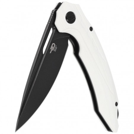Nóż składany Bestech Ornetta White G10, Black Stonewashed D2 by Kombou (BG50E) Nóż składany Bestech Ornetta White G10, Black Stonewashed D2 by Kombou (BG50E)
