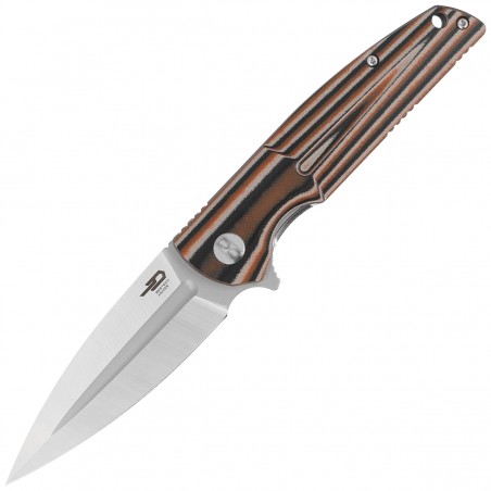 Nóż składany Bestech Fin Black / Orange / Beige G10, Satin 14C28N (BG34C-1) Nóż składany Bestech Fin Black / Orange / Beige G10, Satin 14C28N (BG34C-1)