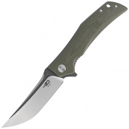 Nóż składany Bestech Scimitar Army Green G10, Gray/Satin D2 (BG05B-2) Nóż składany Bestech Scimitar Army Green G10, Gray/Satin D2 (BG05B-2)