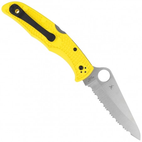 Nóż składany Spyderco Pacific Salt 2 FRN Yellow, Spyder H2 (C91SYL2) Nóż składany Spyderco Pacific Salt 2 FRN Yellow, Spyder H2 (C91SYL2)