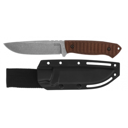 Nóż Za-Pas Ultra Outdoor Brown Toxic Micarta, Acid Stonewashed NMV (UOT-ST-M-BR) Nóż Za-Pas Ultra Outdoor Brown Toxic Micarta, Acid Stonewashed NMV (UOT-ST-M-BR)