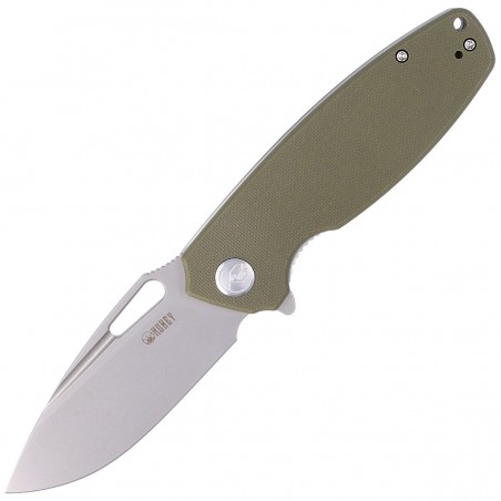 Nóż Kubey Knife Tityus, Green G10, Bead Blasted D2 (KU322B) Nóż Kubey Knife Tityus, Green G10, Bead Blasted D2 (KU322B)