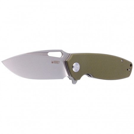 Nóż Kubey Knife Tityus, Green G10, Bead Blasted D2 (KU322B) Nóż Kubey Knife Tityus, Green G10, Bead Blasted D2 (KU322B)