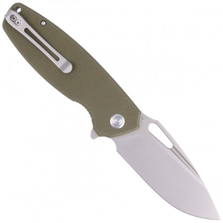 Nóż Kubey Knife Tityus, Green G10, Bead Blasted D2 (KU322B) Nóż Kubey Knife Tityus, Green G10, Bead Blasted D2 (KU322B)