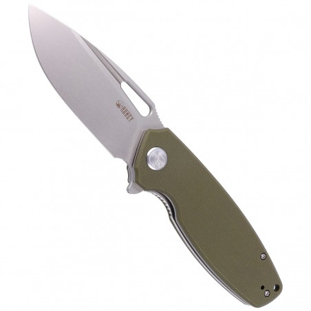 Nóż Kubey Knife Tityus, Green G10, Bead Blasted D2 (KU322B) Nóż Kubey Knife Tityus, Green G10, Bead Blasted D2 (KU322B)