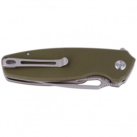 Nóż Kubey Knife Tityus, Green G10, Bead Blasted D2 (KU322B) Nóż Kubey Knife Tityus, Green G10, Bead Blasted D2 (KU322B)
