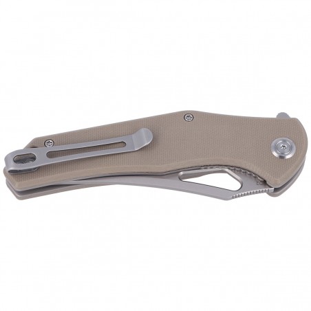 Nóż składany Kubey Phemius Tan G10, Bead Blasted D2 (KU149B) Nóż składany Kubey Phemius Tan G10, Bead Blasted D2 (KU149B)