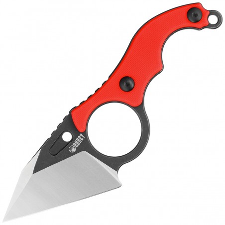 Nóż Kubey Knife Hippocam Red G10, Two Tone D2 (KU166D) Nóż Kubey Knife Hippocam Red G10, Two Tone D2 (KU166D)