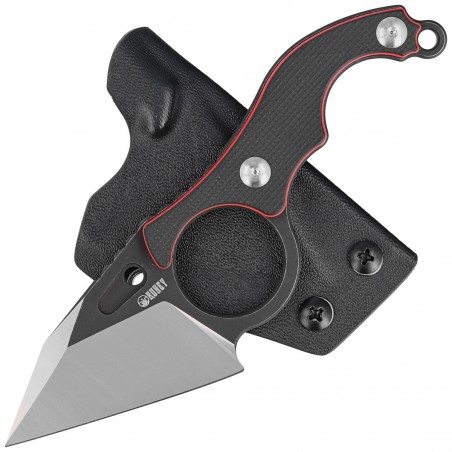 Nóż Kubey Hippocam Black G10, Two Tone D2 (KU166A) Nóż Kubey Hippocam Black G10, Two Tone D2 (KU166A)
