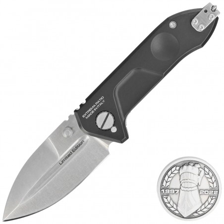 Nóż Extrema Ratio Frame Rock XXV Anniversarium LE No 034/100 Tytan, Satin N690 (04.1000.0456/SAT/BLK-XXV) Nóż Extrema Ratio Frame Rock XXV Anniversarium LE No 034/100 Tytan, Satin N690 (04.1000.0456/SAT/BLK-XXV)