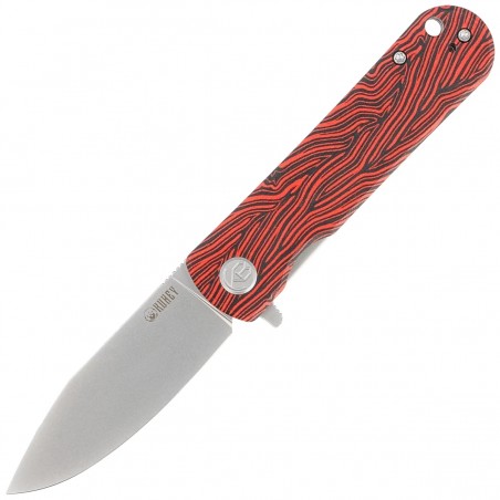 Nóż składany Kubey NEO Red / Black Damascus G10, Beadblasted AUS-10 by Keanu Alfaro (KU371E) Nóż składany Kubey NEO Red / Black Damascus G10, Beadblasted AUS-10 by Keanu Alfaro (KU371E)