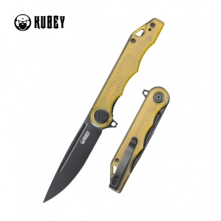 Nóż składany Kubey Mizo Ultem, Black Stonewashed AUS-10 by Tiguass (KU312N) Nóż składany Kubey Mizo Ultem, Black Stonewashed AUS-10 by Tiguass (KU312N)