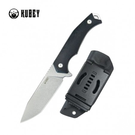 Nóż Kubey Swordfish Black G10, Stonewashed AUS-10 (KU184E) Nóż Kubey Swordfish Black G10, Stonewashed AUS-10 (KU184E)