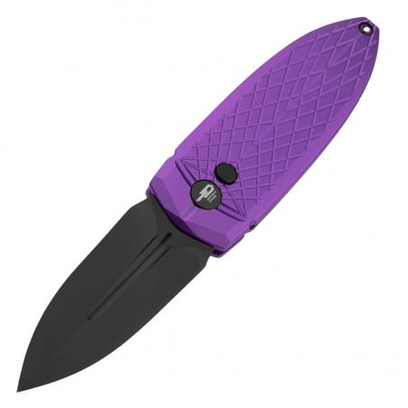 Nóż składany Bestech QUQU Purple Aluminium, Black DLC 14C28N by Gogo (BG57B-5) Nóż składany Bestech QUQU Purple Aluminium, Black DLC 14C28N by Gogo (BG57B-5)