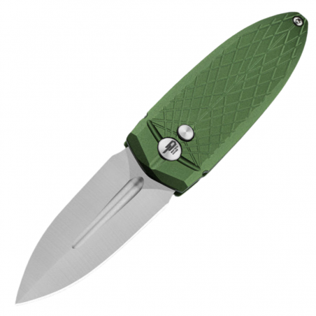 Nóż składany Bestech QUQU Green Aluminium, Satin 14C28N by Gogo (BG57B-2) Nóż składany Bestech QUQU Green Aluminium, Satin 14C28N by Gogo (BG57B-2)