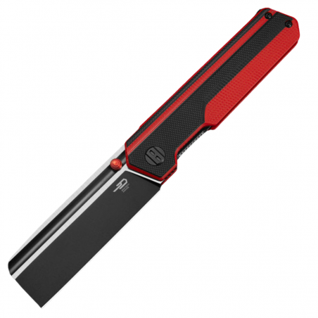 Nóż składany Bestech Tardis Black/Red G10, Black DLC/Satin D2 by Ostap Hel (BG54E) Nóż składany Bestech Tardis Black/Red G10, Black DLC/Satin D2 by Ostap Hel (BG54E)