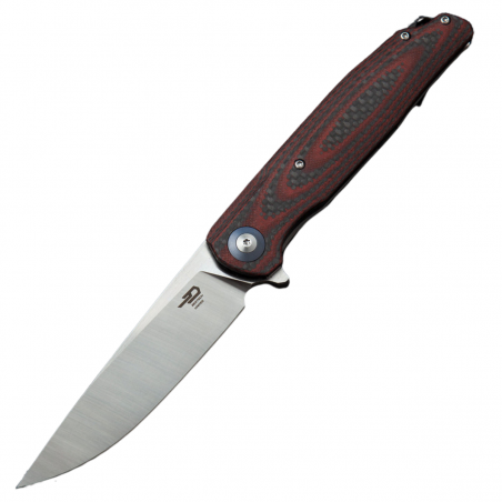 Nóż składany Bestech Ascot Red Carbon Fiber/G10, Satin D2 (BG19F) Nóż składany Bestech Ascot Red Carbon Fiber/G10, Satin D2 (BG19F)