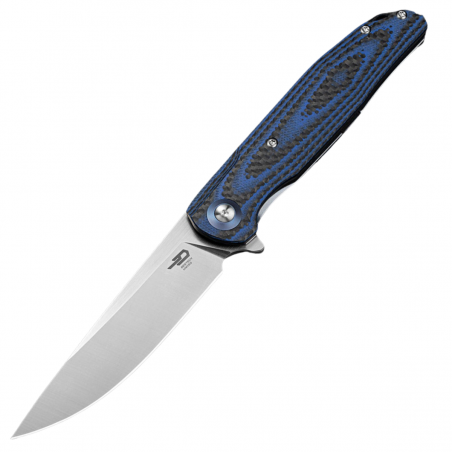 Nóż składany Bestech Ascot Blue Carbon Fiber/G10, Satin D2 (BG19C) Nóż składany Bestech Ascot Blue Carbon Fiber/G10, Satin D2 (BG19C)