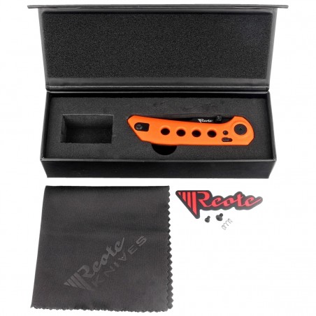 Nóż składany Reate PL-XT Orange G10, Black PVD Nitro-V Nóż składany Reate PL-XT Orange G10, Black PVD Nitro-V