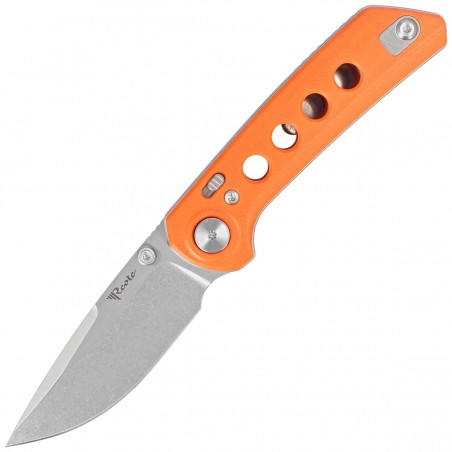 Nóż składany Reate PL-XT Orange G10, Stonewashed Nitro-V Nóż składany Reate PL-XT Orange G10, Stonewashed Nitro-V
