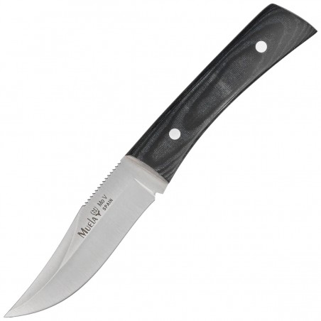 Nóż Muela BWE-8M Black Blue Canvas Micarta, Satin X50CrMoV15 Nóż Muela BWE-8M Black Blue Canvas Micarta, Satin X50CrMoV15