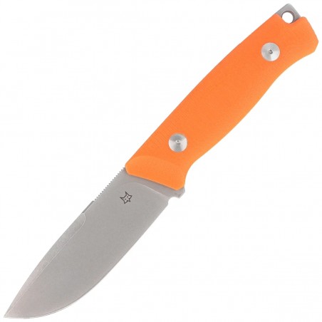 Nóż Fox Rifle Windage Orange G10, Stonewashed BECUT by Raven Knives Design (FX-661 OR) Nóż Fox Rifle Windage Orange G10, Stonewashed BECUT by Raven Knives Design (FX-661 OR)
