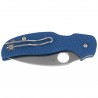 Nóż składany Spyderco Sage 5 Cobalt Blue FRN, Satin CPM SPY27 by Sal Glesser (C123PCBL)