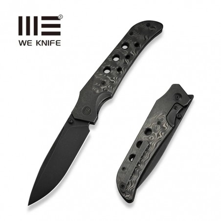 Nóż składany WE Knife WE-Guthrie Black Titanium/Rose Carbon Fiber, Black Stonewashed CPM 20CV by Jason Guthrie (WE23072B-1) Nóż składany WE Knife WE-Guthrie Black Titanium/Rose Carbon Fiber, Black Stonewashed CPM 20CV by Jason Guthrie (WE23072B-1)