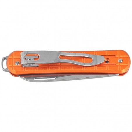 Scyzoryk Fox Vulpis Grenade Pattern Orange Aluminium, Polished N690Co (FX-VPGP130 OR) Scyzoryk Fox Vulpis Grenade Pattern Orange Aluminium, Polished N690Co (FX-VPGP130 OR)