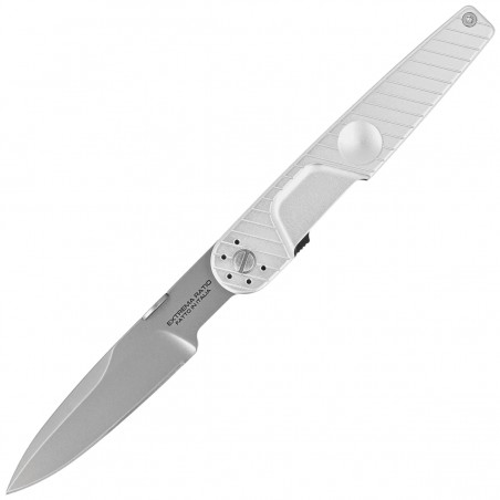 Nóż składany Extrema Ratio LKU01 Urban Sideral Gray Aluminium, Sandblast N690 by Danilo Rossi (04.1000.0243/U/SD-ARG) Nóż składany Extrema Ratio LKU01 Urban Sideral Gray Aluminium, Sandblast N690 by Danilo Rossi (04.1000.0243/U/SD-ARG)