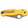 Nóż składany Spyderco Para 3 Salt Yellow FRN, Satin MagnaCut by Eric Glesser (C223PYL)