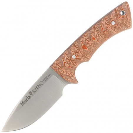 Nóż Muela Rhino-10SC.C Brown Canvas Micarta, Satin X50CrMoV15 Nóż Muela Rhino-10SC.C Brown Canvas Micarta, Satin X50CrMoV15